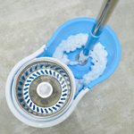 Набор для уборки "Happy Panda" (ведро с отжимом, швабра, две насадки из микрофибры), HP-MB05-S