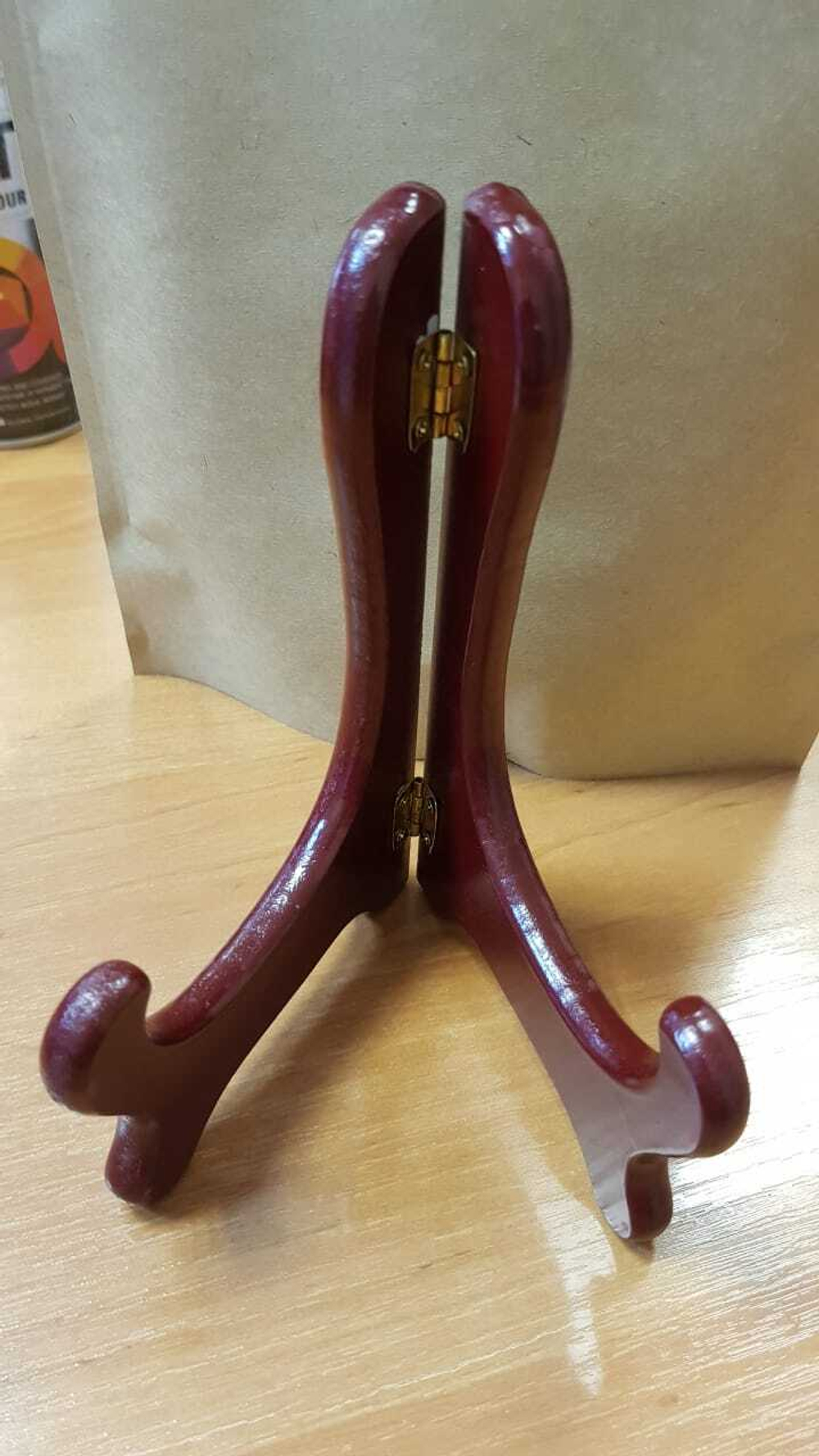 183602 Подставка под блин, дерево выс.15см