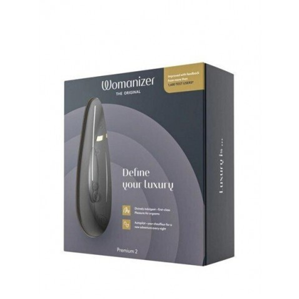 Бесконтактный клиторальный стимулятор Womanizer Premium 2 черный