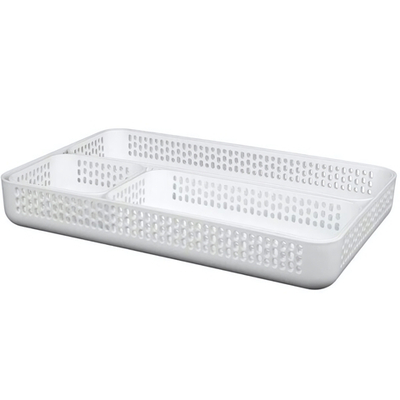 Набор органайзеров UNO (сет 3) в комплекте 4 штуки цвет белый