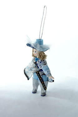 Кукла-подвеска коллекционная Потешного промысла Мушкетер