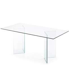 Стеклянный стол Burano 180х90 см