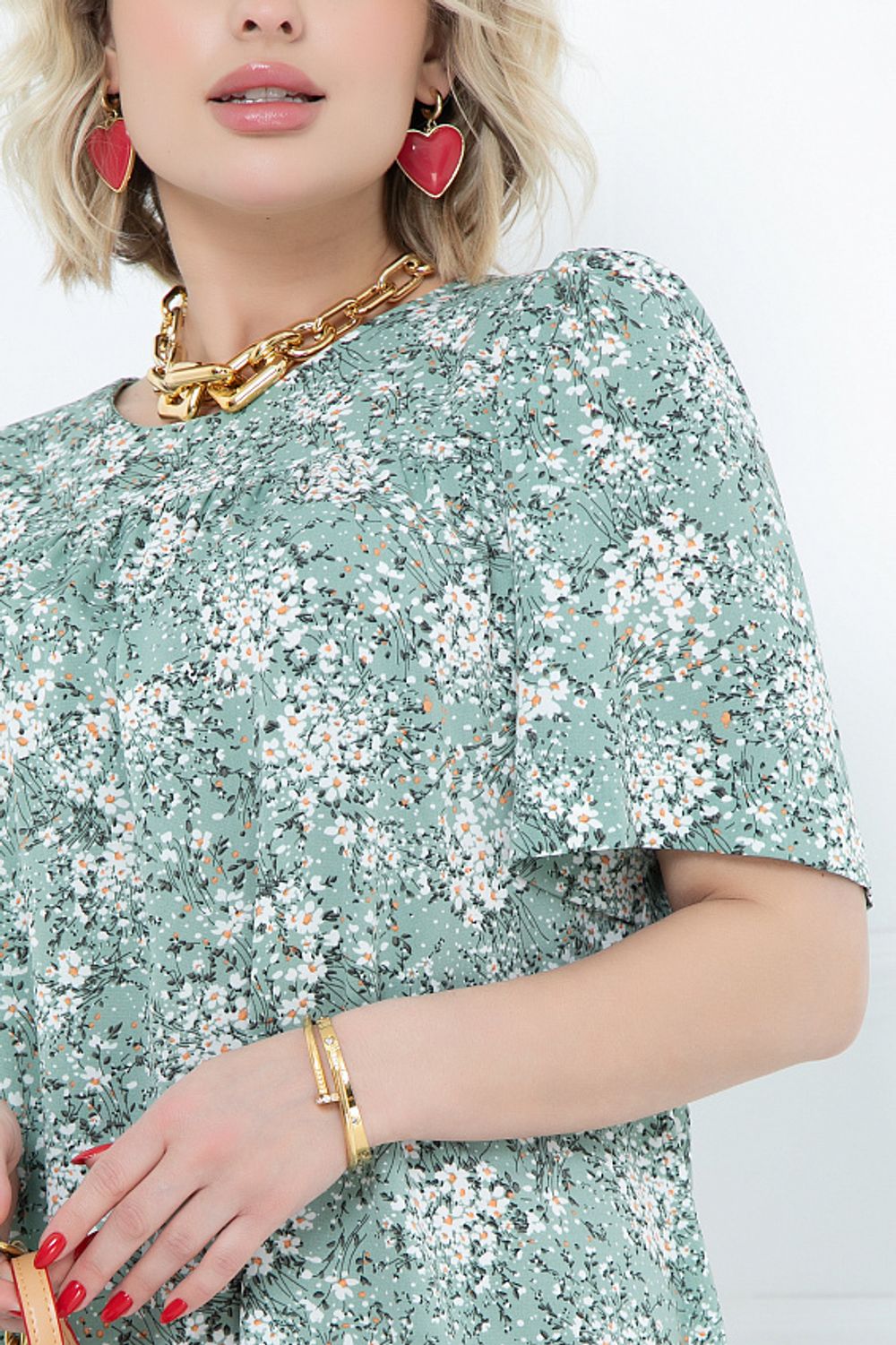 ПЛАТЬЕ САНТАНИ (МИНТ ФЛОВЕРС) Bellovera (Акция)