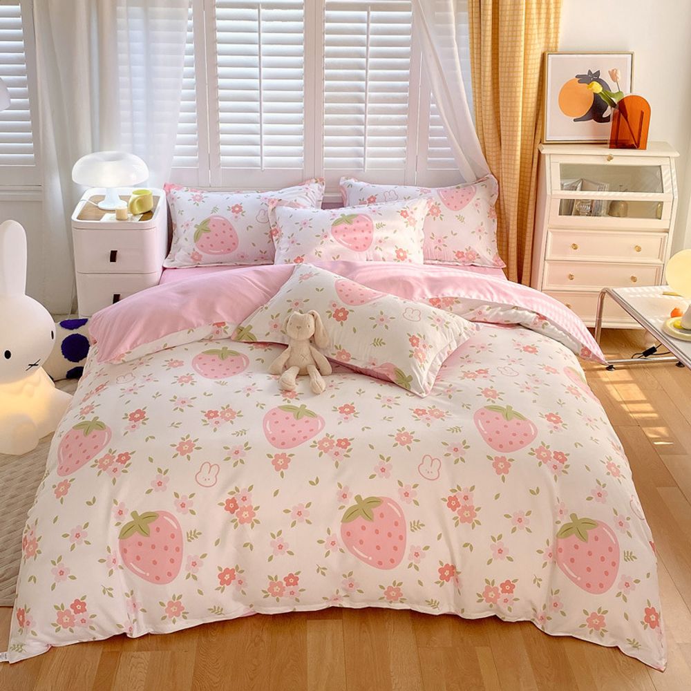 Постельное белье &quot;Pink Strawberries&quot;