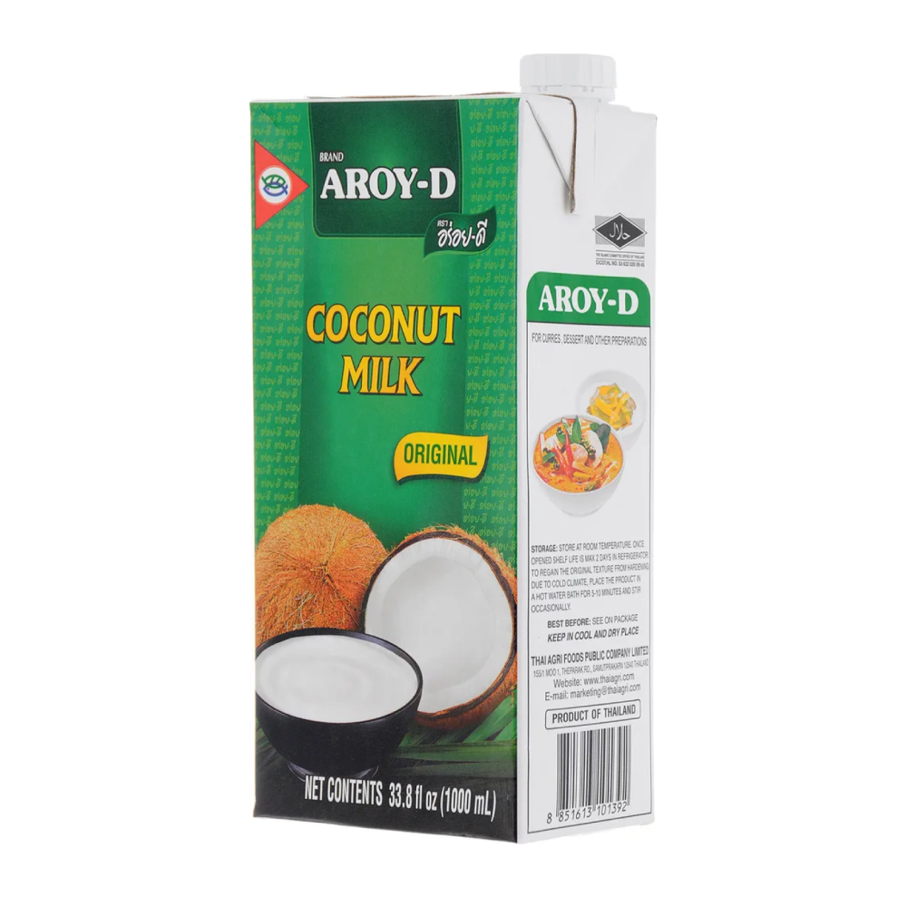 Кокосовое молоко AROY-D 17-19%, 1 л
