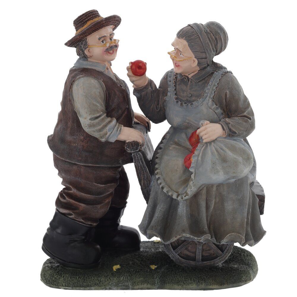 GAEM Фигурка декоративная "Бабушка с дедушкой", L16 W10 H19 см, 2в.