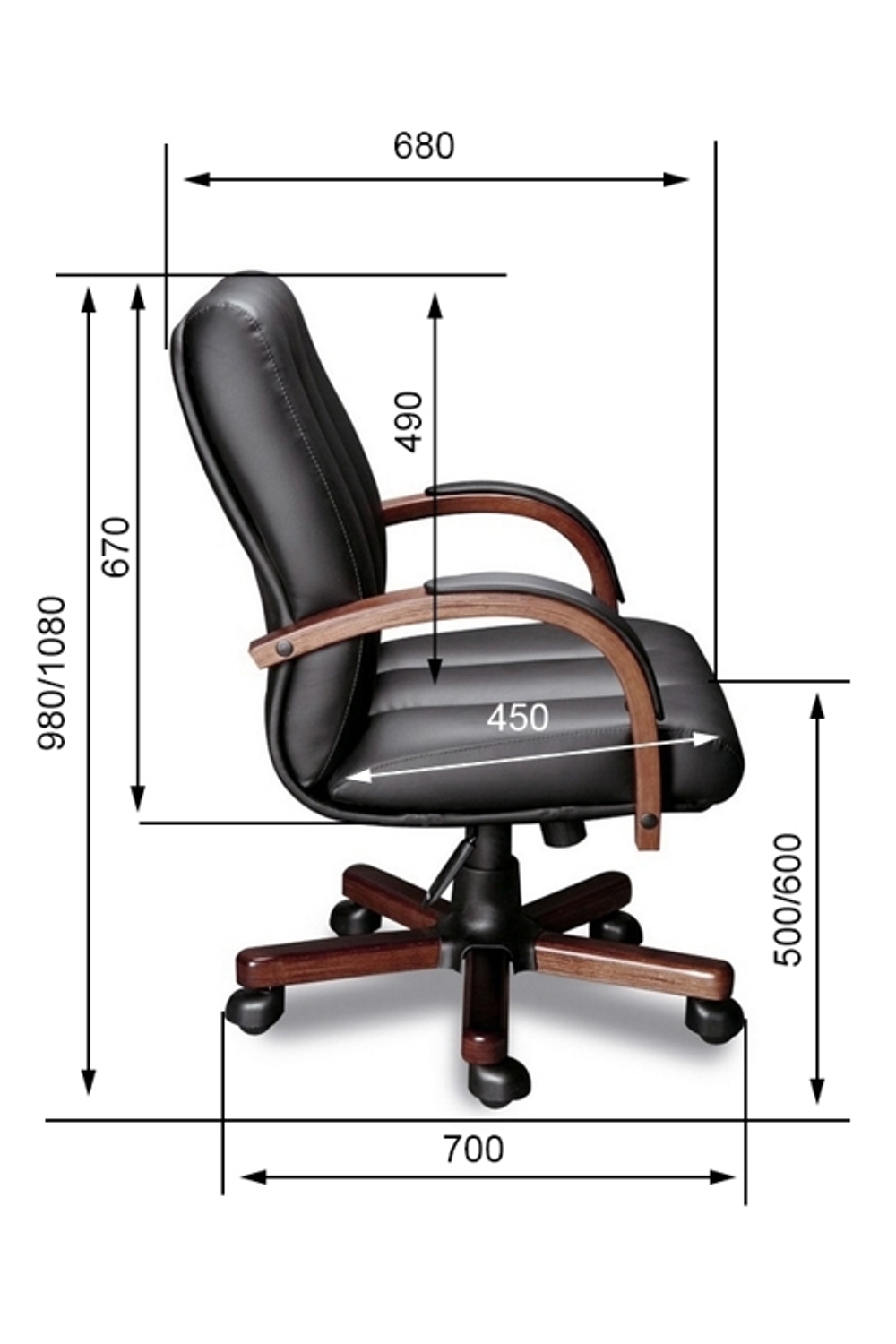 Кресло для руководителя FORUM В LAGUNA