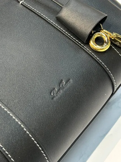Сумка Loro Piana Loom L25 из гладкой кожи