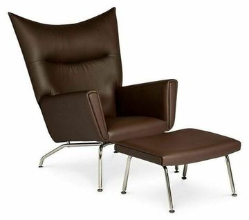 Дизайнерское кресло Hans Armchair and Ottoman