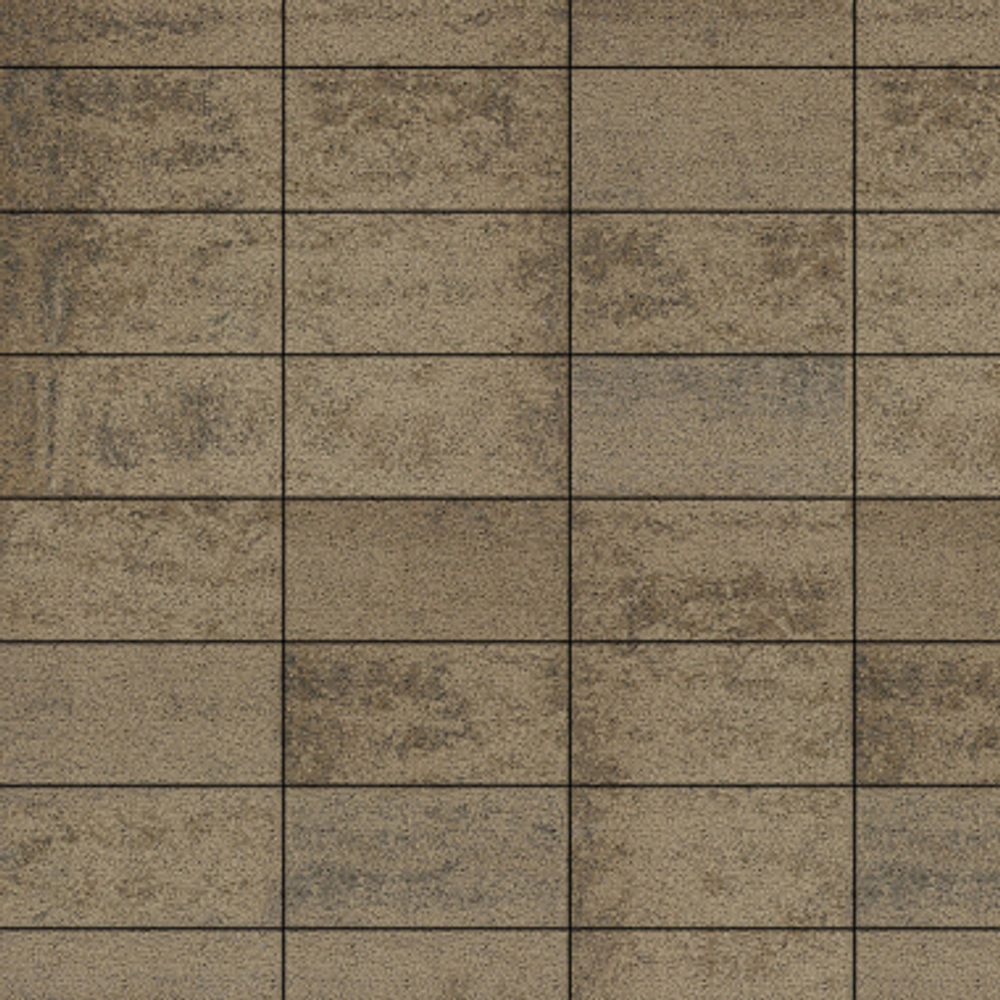 Тротуарная плитка ПРЯМОУГОЛЬНИК 300х150 мм - Листопад гладкий Старый замок