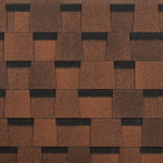 Черепица гибкая ламинированная Docke PIE Dragon Standard светло-коричневая