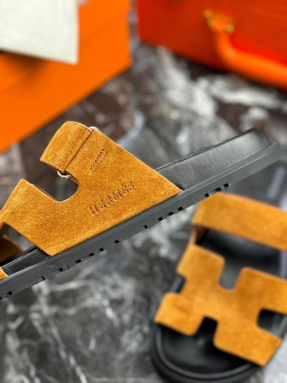 Шлепанцы Hermes