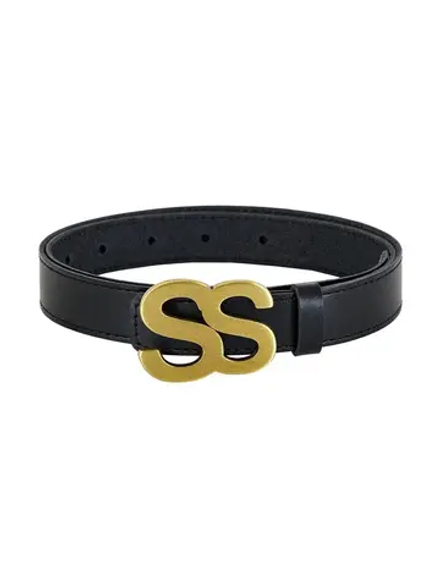 Узкий ремень SUMARA с золотой пряжкой