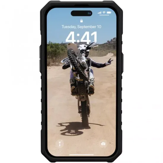 Чехол с поддержкой MAGSAFE Uag Pathfinder для iPhone 14 Pro 6.1", цвет оливковый (Olive)
