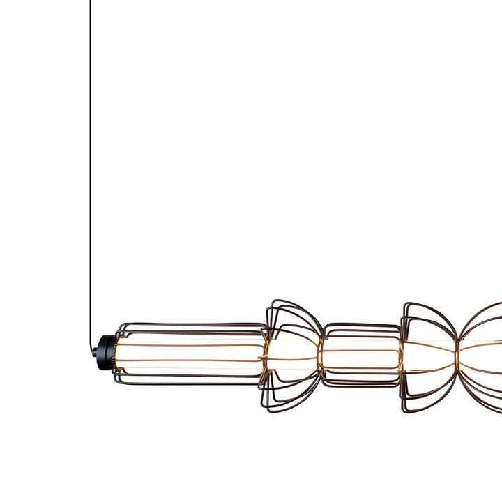 Подвесной светодиодный светильник Indigo Collisore 14030/1PL Black V000166L