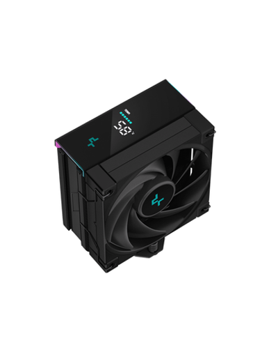 DEEPCOOL AK400 DIGITAL LGA1700/1200/115X/AM5/AM4 (18шт/кор, TDP 220W, PWM, Fan 120mm, 4 тепл. трубки, черный) RET