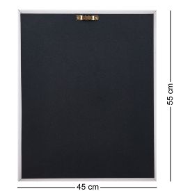 AMB-12/10 Икона Пресвятой Девы Марии «Кармельская» (с янтарной крошкой) 45х55см