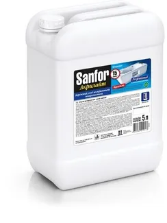 Cредство чистящее для ванн Sanfor. Акрилайт 5 л