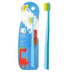 Детская зубная щетка Revyline 4800 голубая