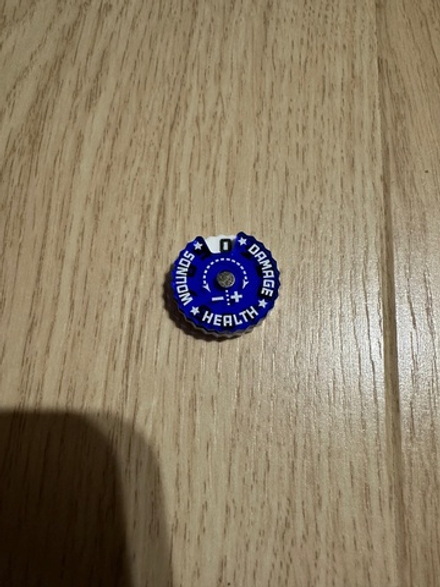 Round Counters 25mm. Blue