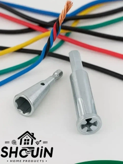 Набор насадок для скручивания проволоки для дрели и шуруповерта