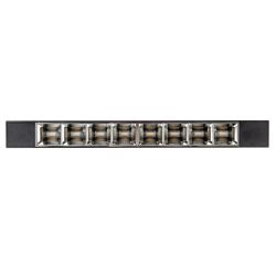 ULB-Q282 20W-4000K BLACK Светильник-прожектор светодиодный трековый. Линейный. 1600 Лм. Белый свет 4000К. Корпус черный. ТМ Volpe