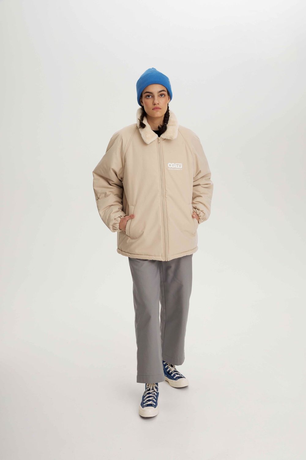 Куртка Зимняя Called a Garment Sheriff Jacket Vol.2 Бежевая