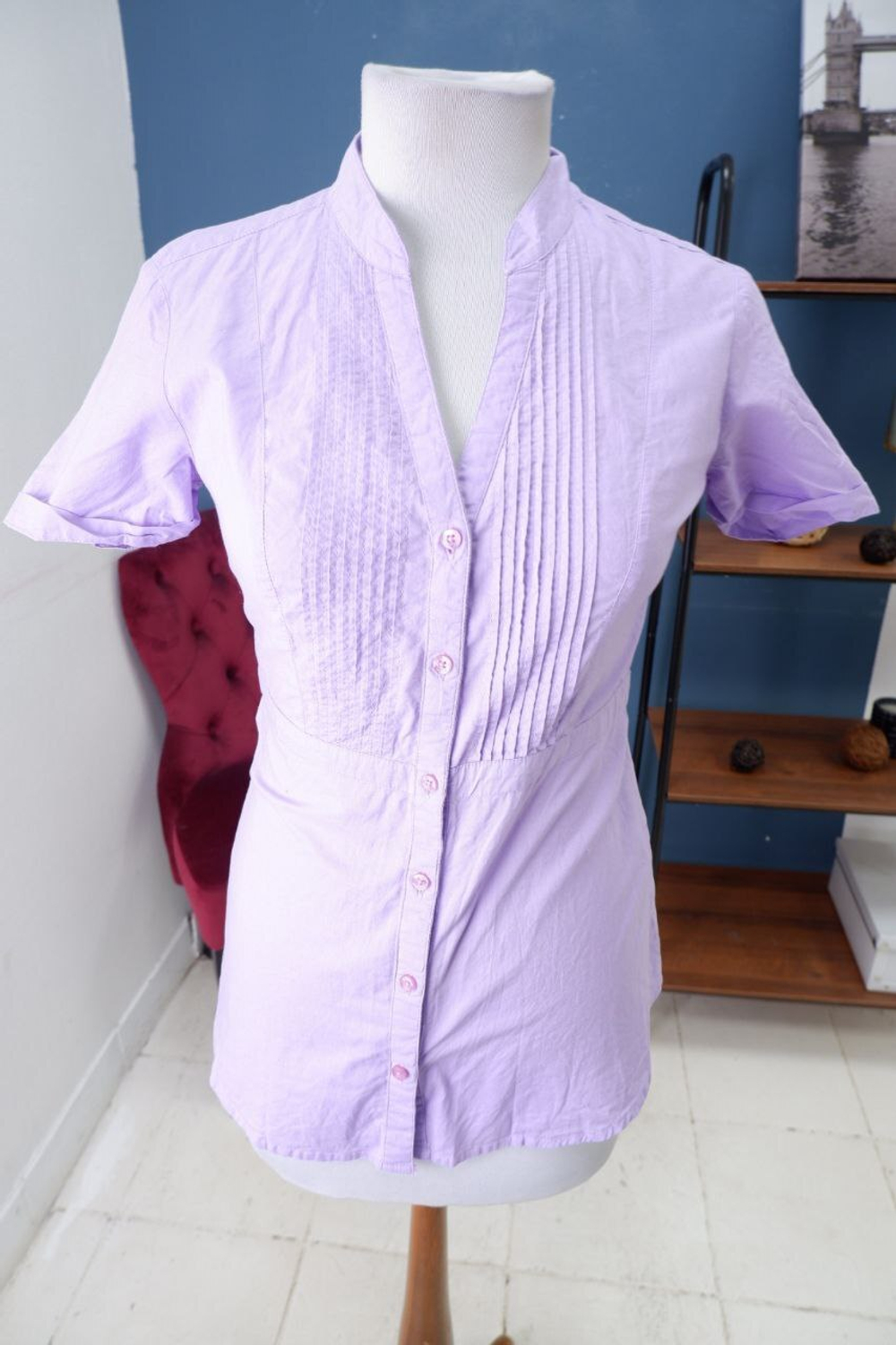 Блузка O'stin из хлопка 42 размер