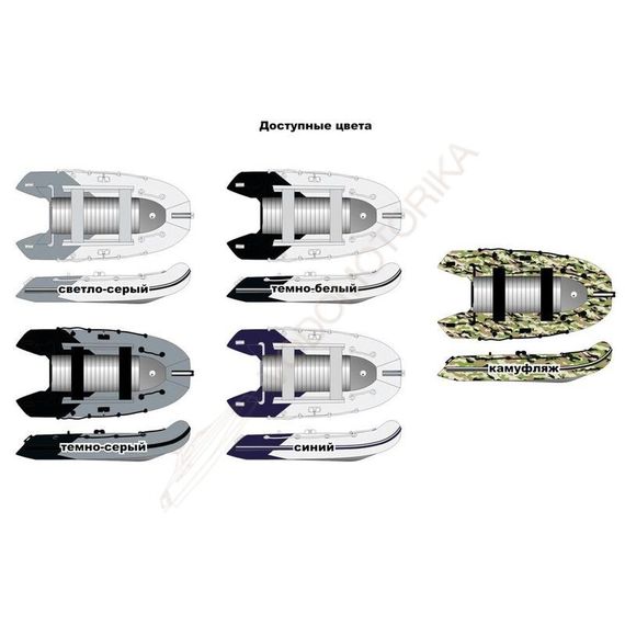 Лодка надувная ПВХ LIMAN SCD 380 AL