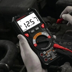 Цифровой мультиметр HT118A Habotest автомат емкость частота температура поиск проводки ток фаза фонарик подсветка True RMS