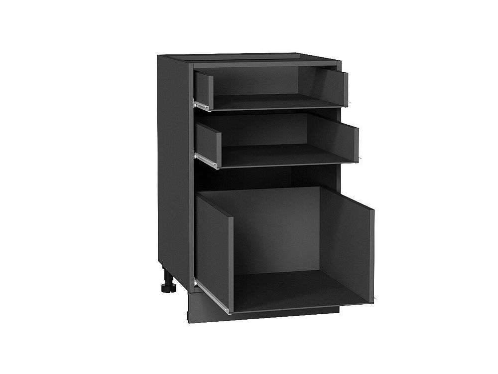 Каркас нижнего шкафа с 3-мя ящиками Н 503