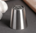 Насадка для кондитерского мешка d=3,7 см «Тюльпан летний», нержавеющая сталь