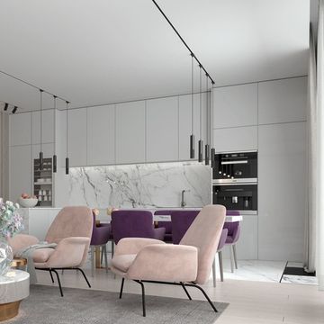 Трековый однофазный подвесной светодиодный светильник 358501 черный Mais LED Novotech