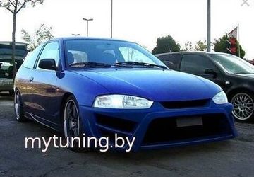 Передний бампер AT для Mitsubishi Colt
