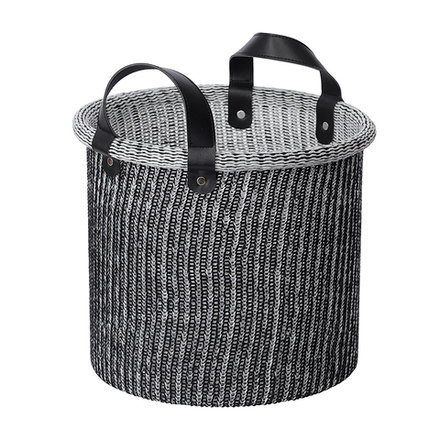Корзина для хранения Sustainable collection, Ø27х25 см, черная