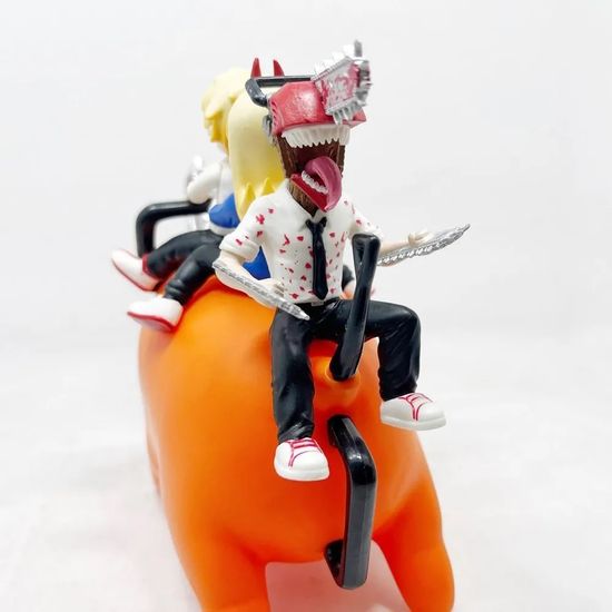 Фигурка Почита, Дэнджи и Пауэр, Человек-бензопила, 15 см