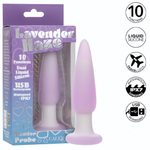 Анальная пробка с вибрацией Lavender Haze Slender лавандовый 11,5 см