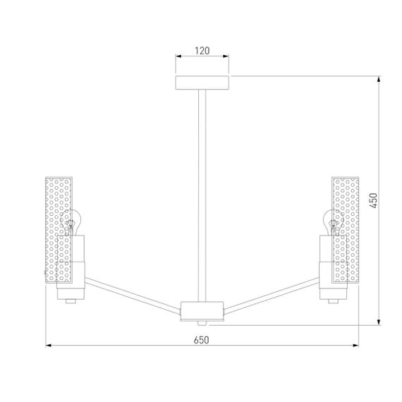 Потолочная люстра Eurosvet Grino 70139/6 латунь