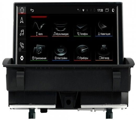 Магнитола Audi Q3 2011-2019 (MMI 3G+) - Radiola RDL-9601MMI монитор 8", Android 11, 8+64Гб, CarPlay, 4G SIM-слот