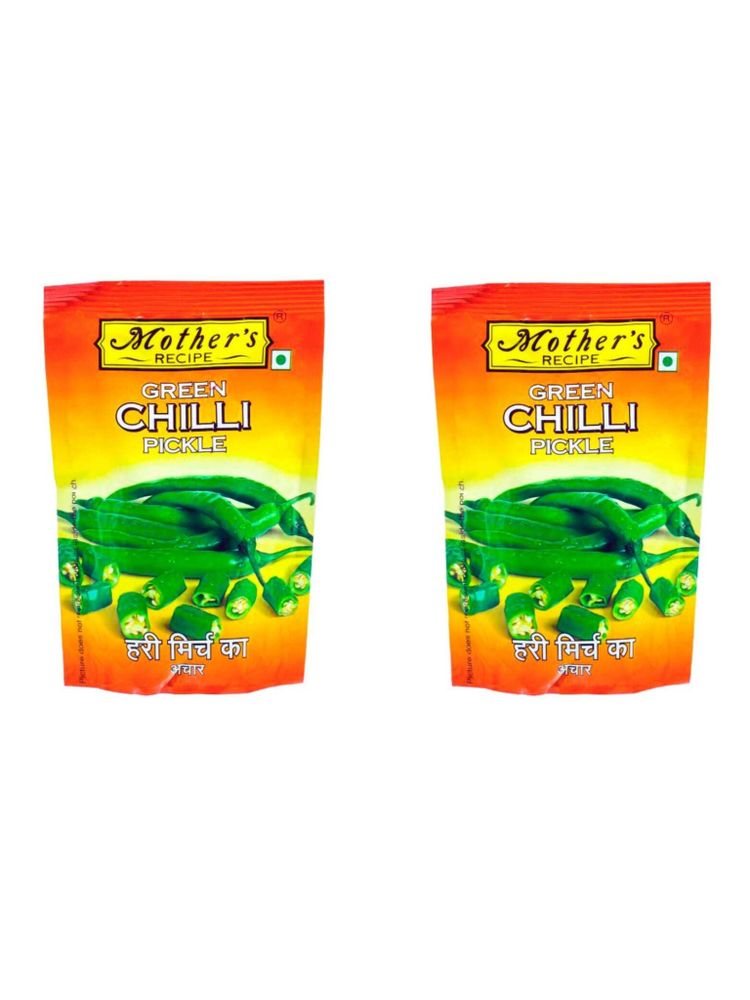 Пикули Mother&#39;s Recipe Green Chilli Pickle Чили 200 г, 2 шт