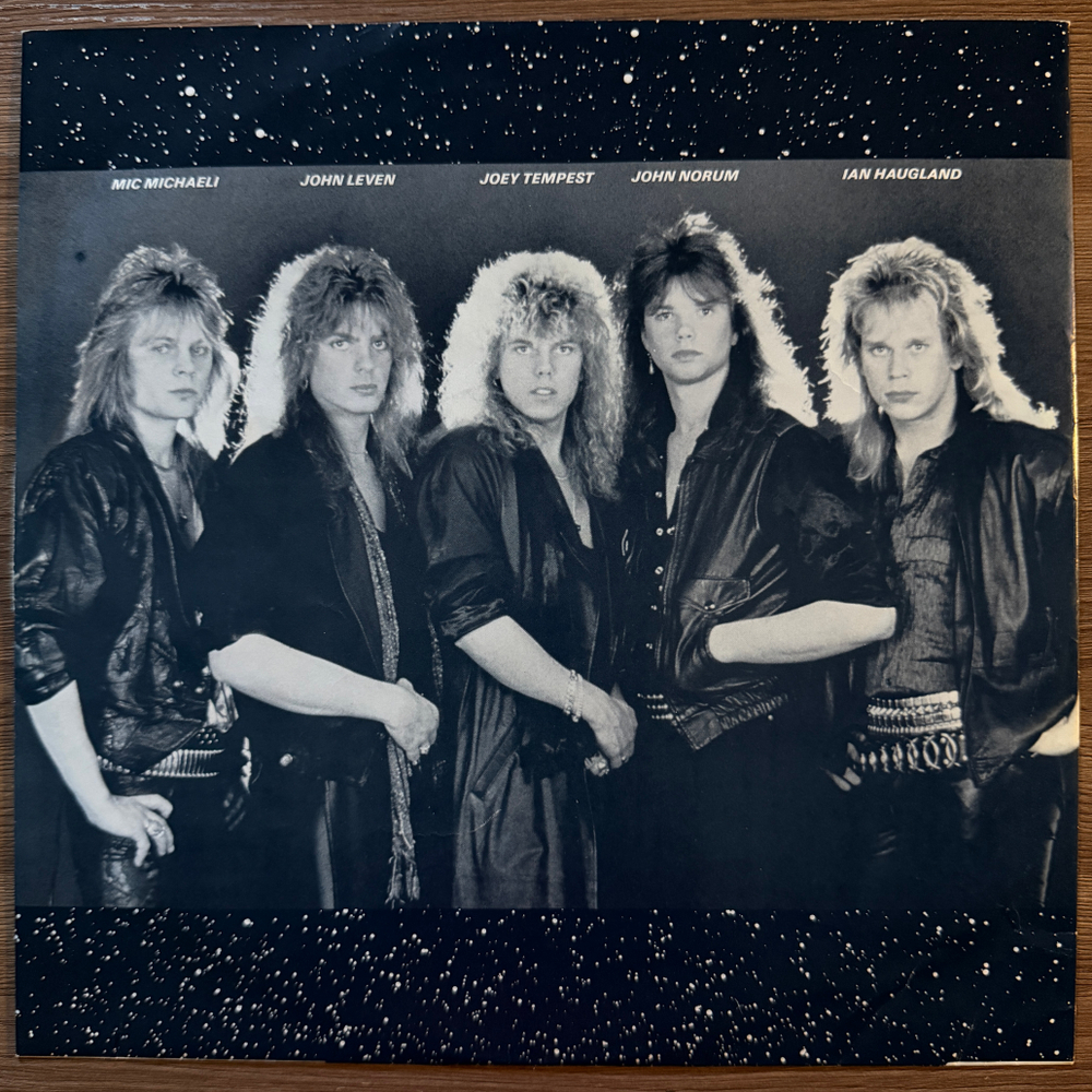 Europe - The Final Countdown (Голландия 1986г.)