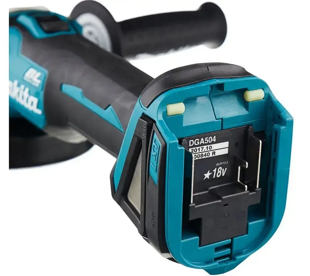 Угловая шлифмашина Makita DGA504RF 18В LXT 125мм. 8500 об/мин. (1АКБ 3Ач, З/У, кейс)