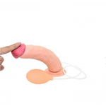 Фаллоимитатор Lovetoy с имитацией эякуляции (17,8×4,4 см)