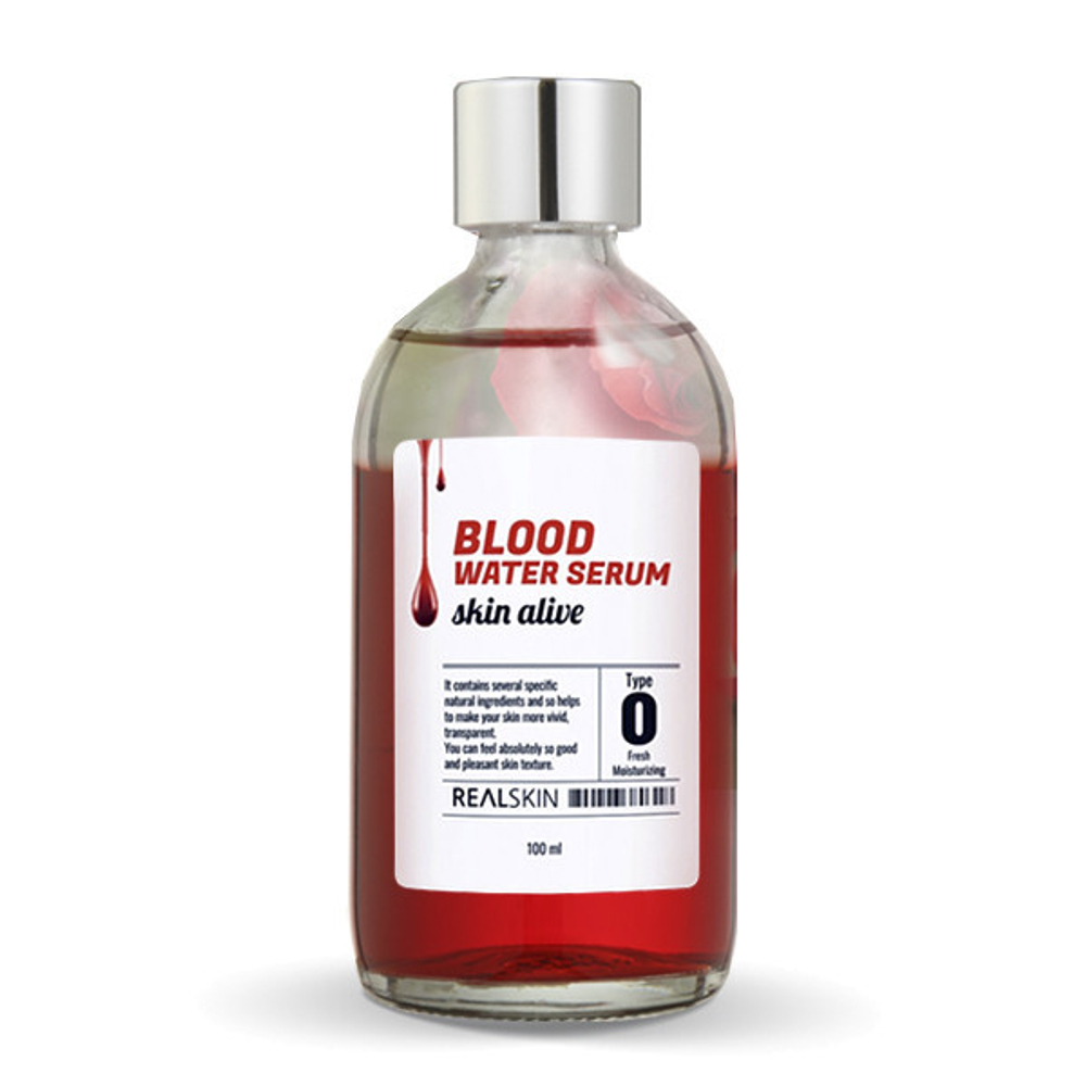 Realskin blood water serum (bottle) - Антивозрастная сыворотка для лица