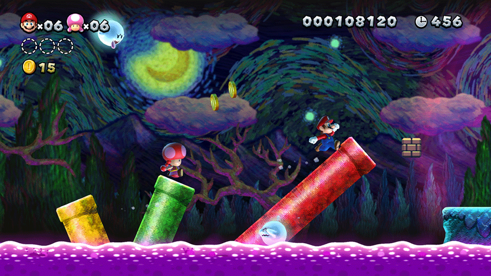 Игра New Super Mario Bros. U Deluxe (Русская версия) для Nintendo Switch