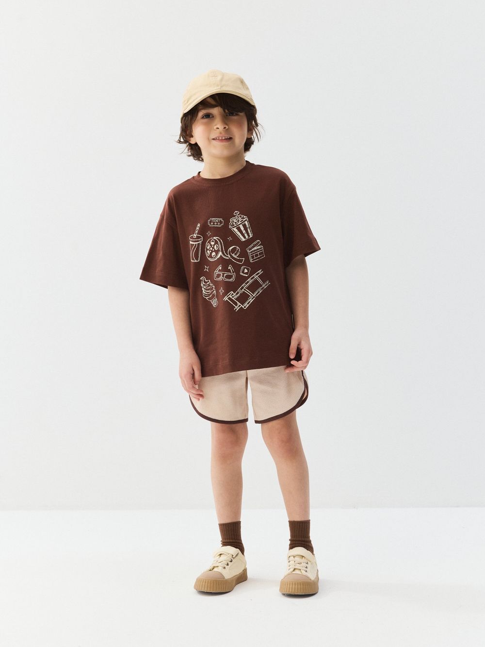 Футболка оверсайз "Шоколад"