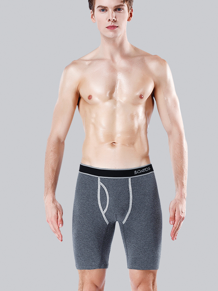 Удлиненные мужские трусы с гульфиком