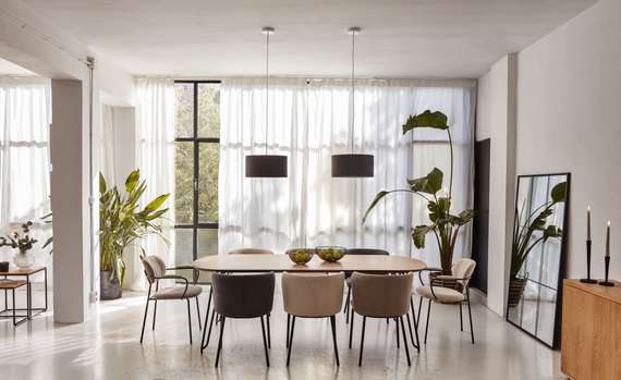 Стул Ciselia бежевый шенилл