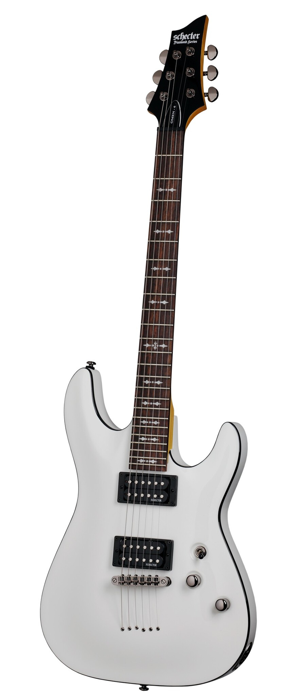 Schecter OMEN-6 2012 VINTAGE WHITE