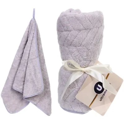 Полотенце кухонное «LORA», 35*75 см, цвет серый, микрофибра